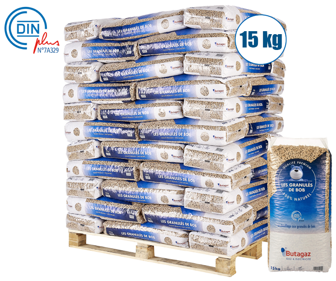 Palette Granulés de BOB — 66 sacs